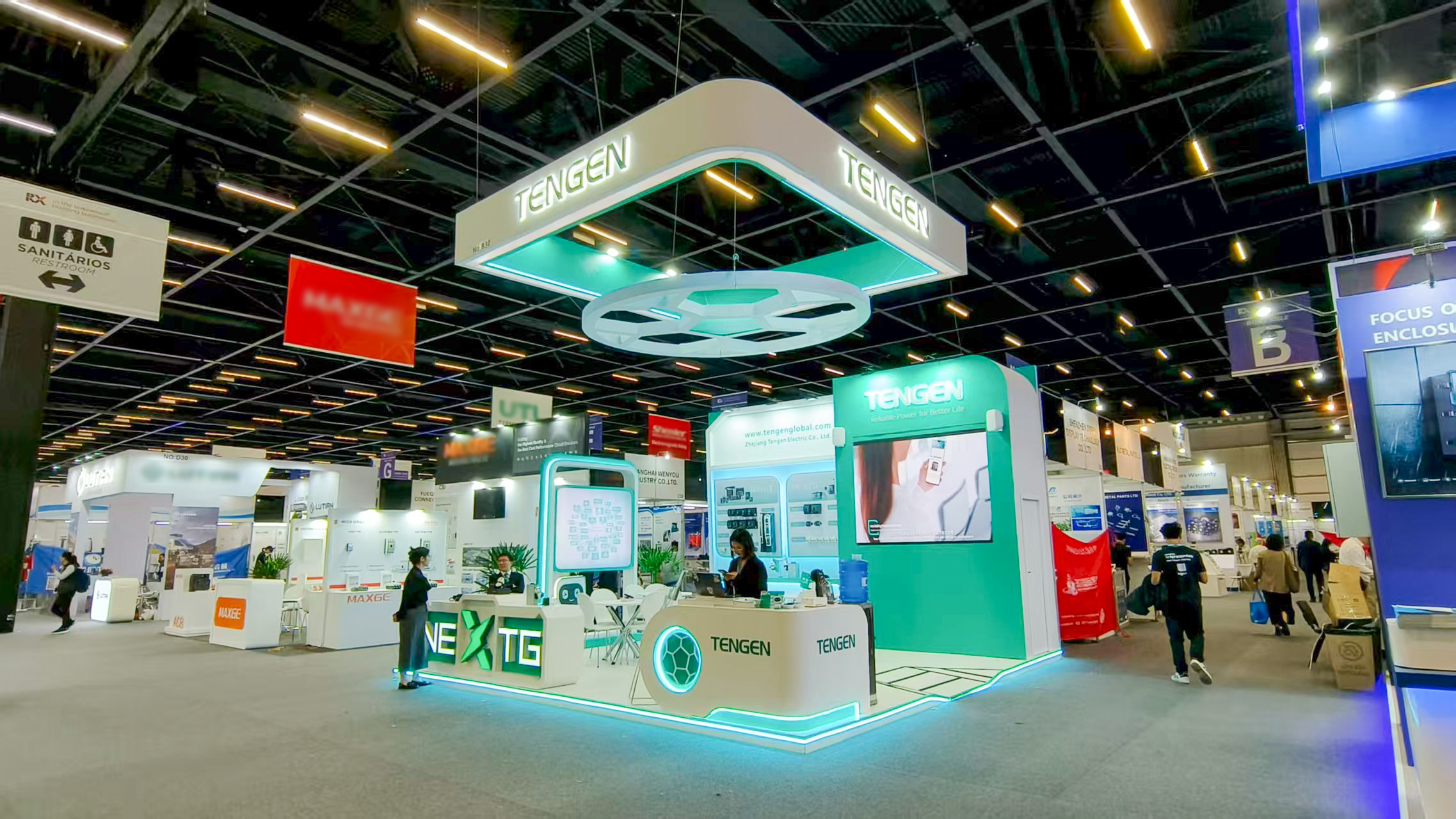 闪耀拉美丨米兰体育亮相FIEE巴西国际电力展